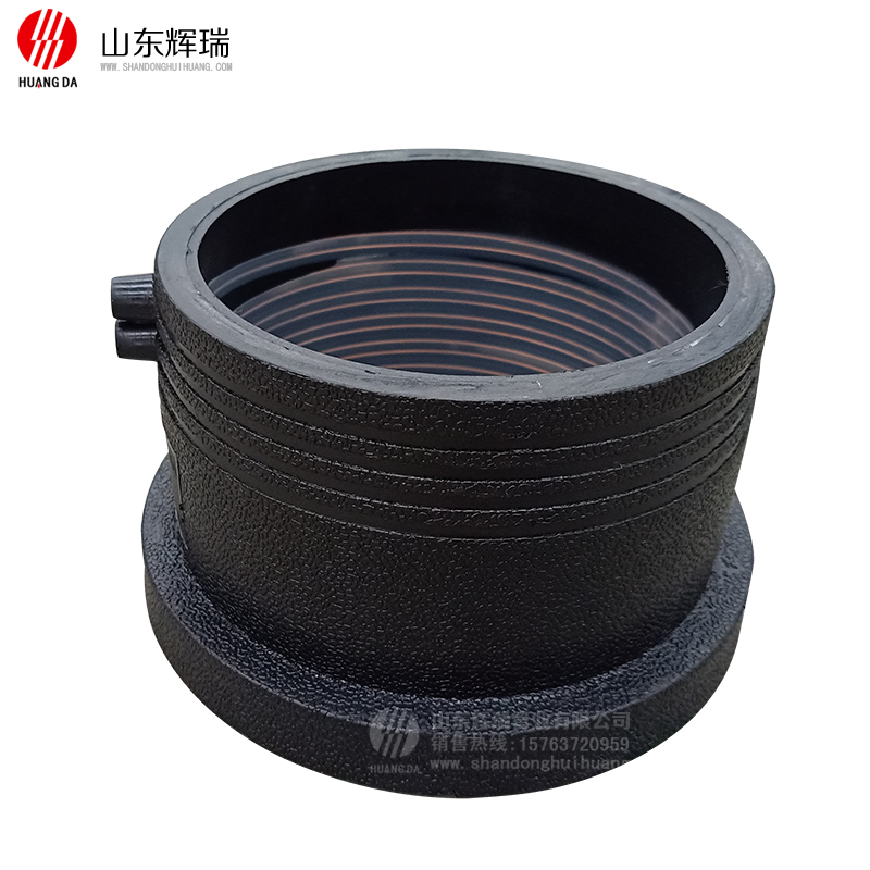 电熔法兰根-pe钢丝管给水管专用管件